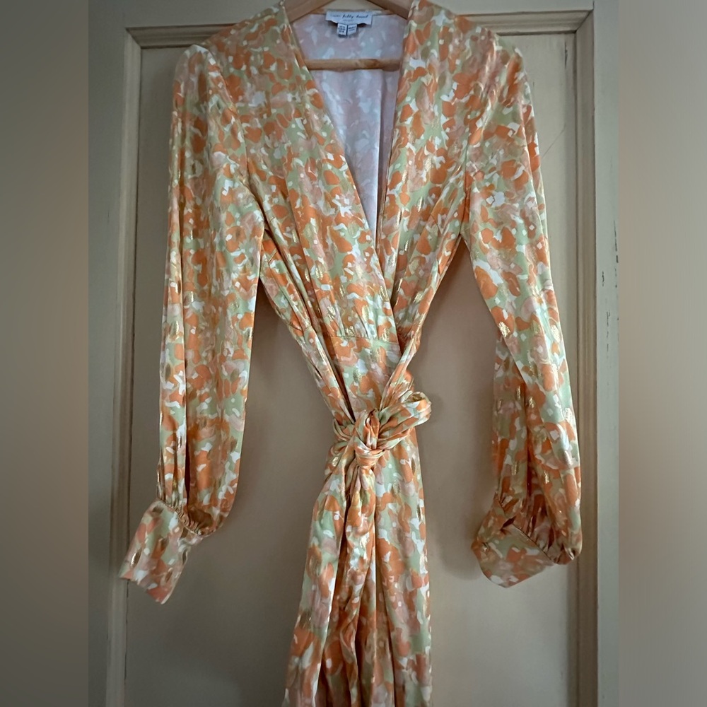 Never Fully Dressed gold fleck dress